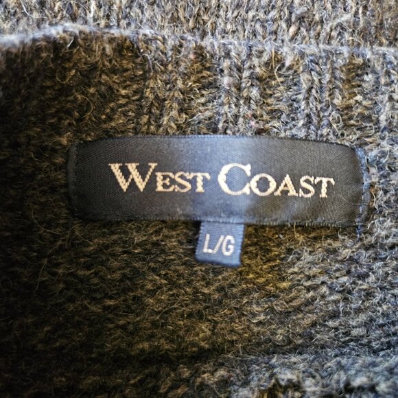 Vintage West Coast 100% Wool Sweater | Exceptional Old School Quality | Size L/G - Picture 13 of 15